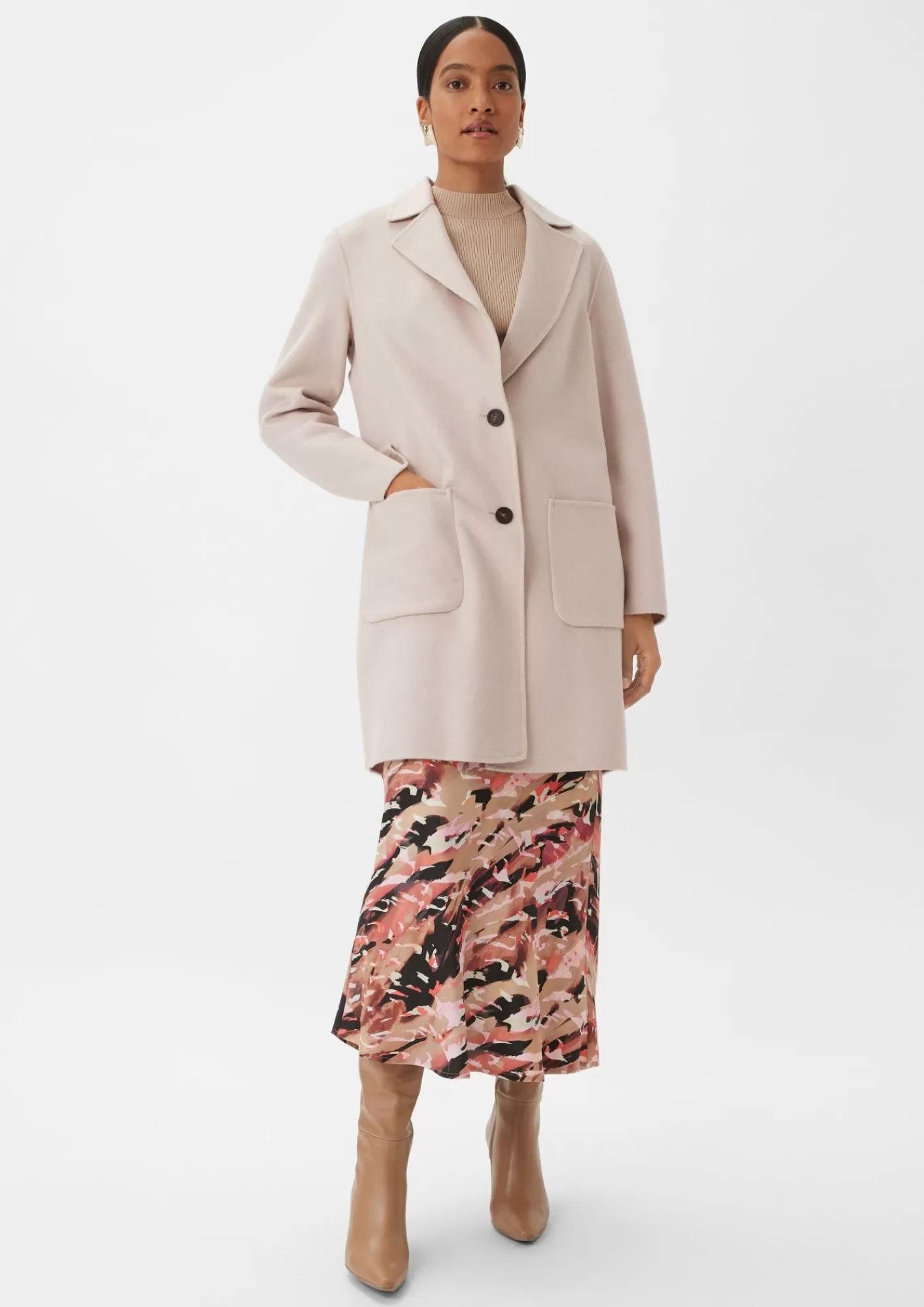 Fashion Comma WollMäntel Im Loose Fit